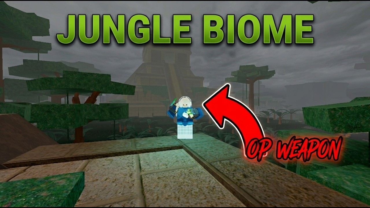 Speedrunning the New JUNGLE BIOME Update in 99 Nights in the Forest | Full Guide