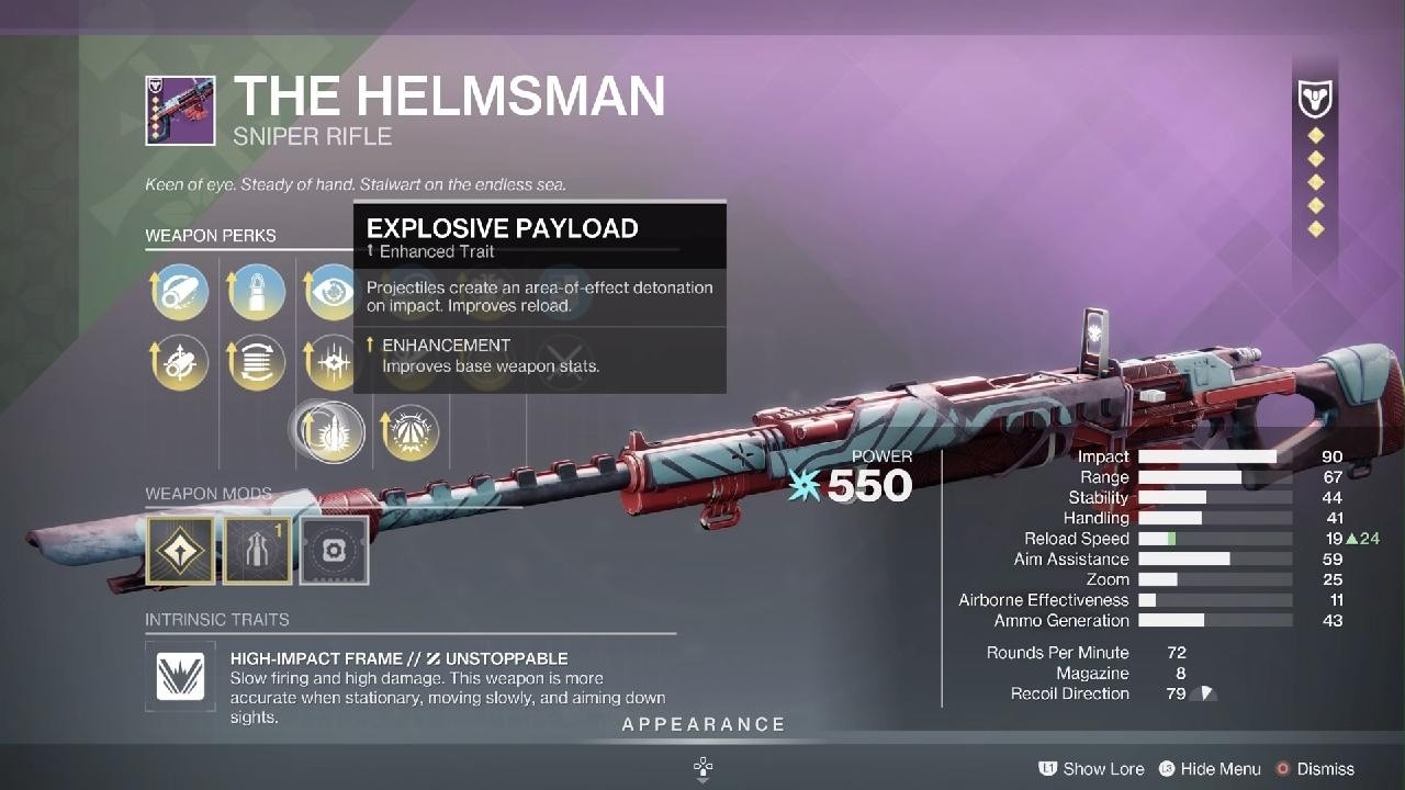 This Weeks Vanguard Arsenal Weapon