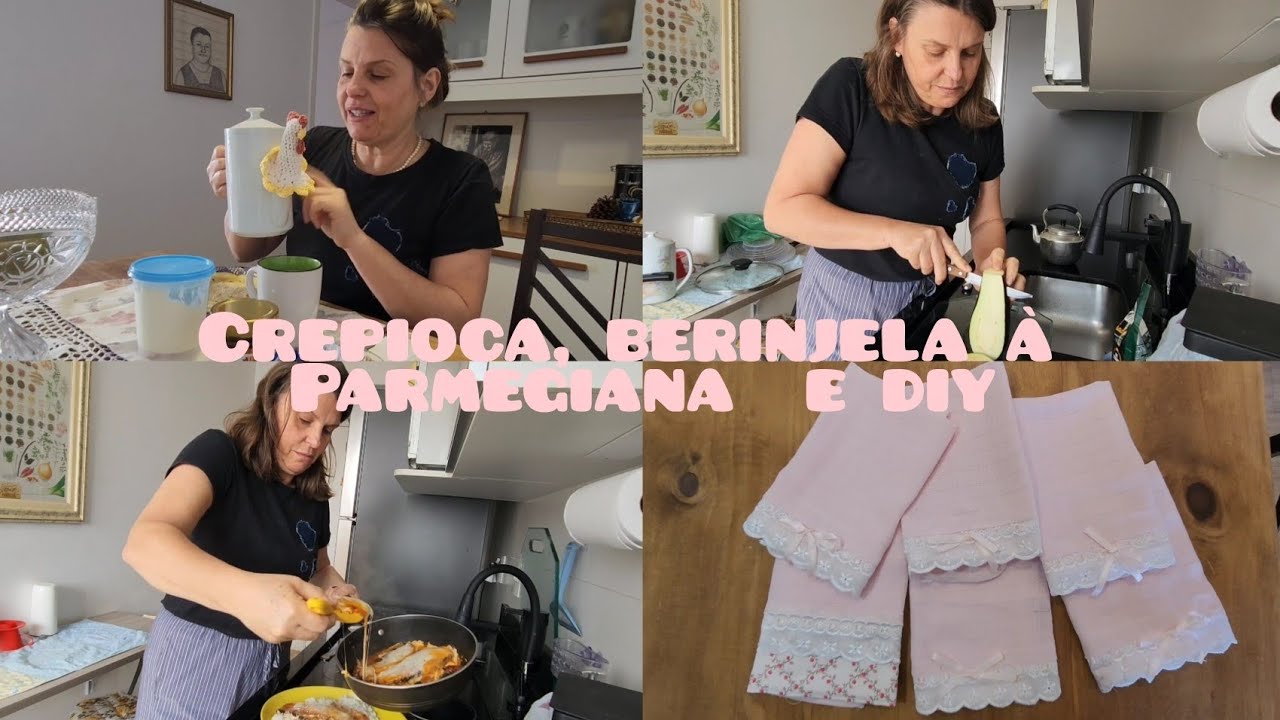 Vlog - DIY paninho de boca para bebê 
