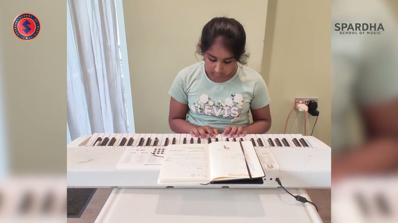 Tanshikaa | Spardha YouTube Performance Stage | Piano keyboard Performance