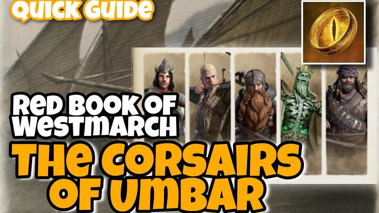 The Corsairs of Umbar in Red Book of Westmarch | LOTR:Rise to War [Quick Guide]