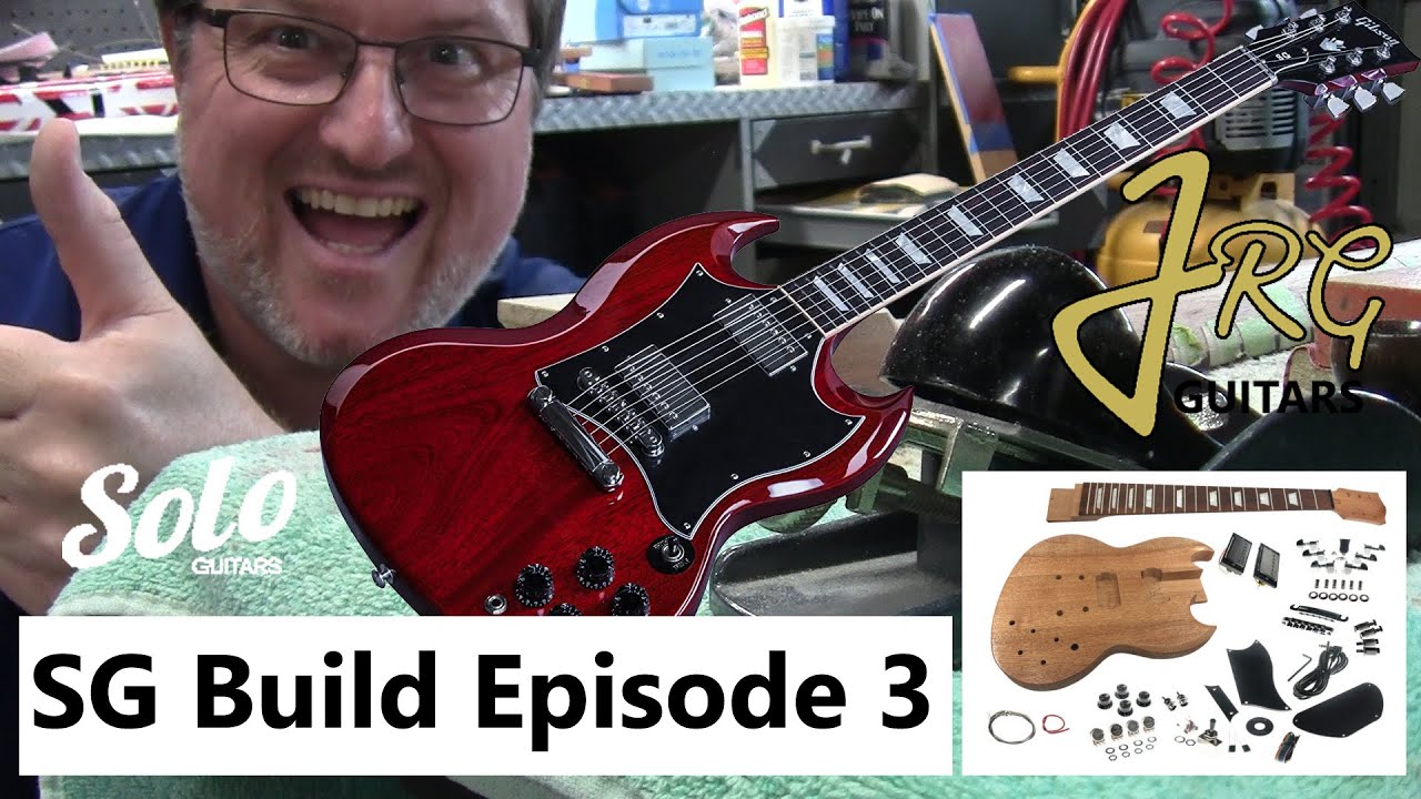 SG Style Guitar Build - Solo Music Gear  Episode 3