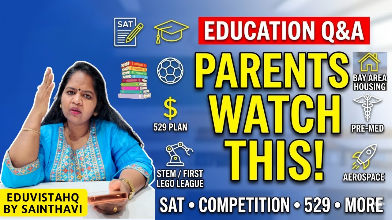 Education Q&A for Parents | Pre-Med, Aerospace | All Your Education Doubts Answered!