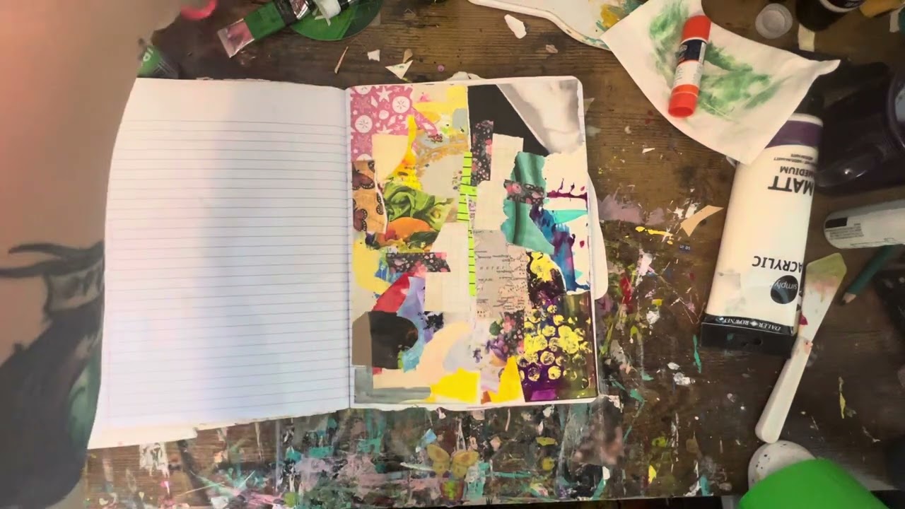 Layered Intention Class Materials, manifestation, art journaling class, energetic journaling