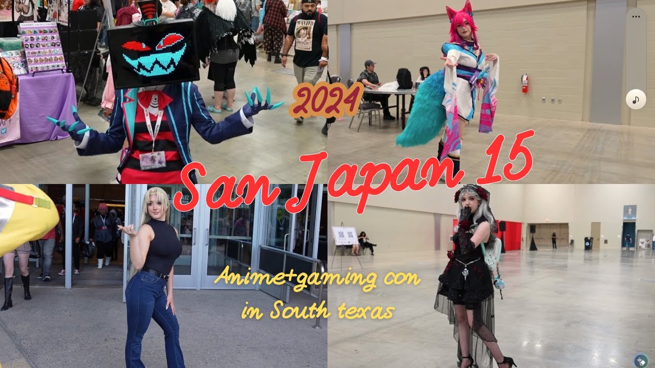 2024 San Japan 15 anime gaming con cosplayers