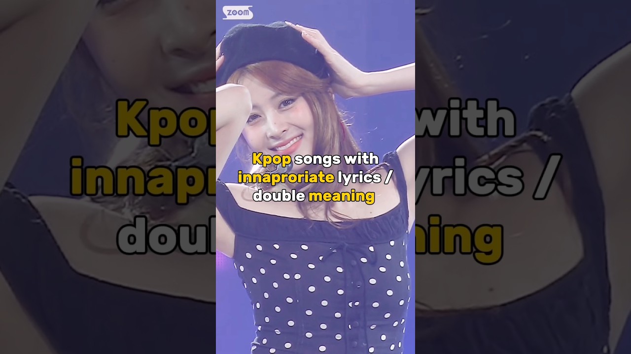 Kpop songs with innapropriate / double meaning lyrics #kpop #shorts