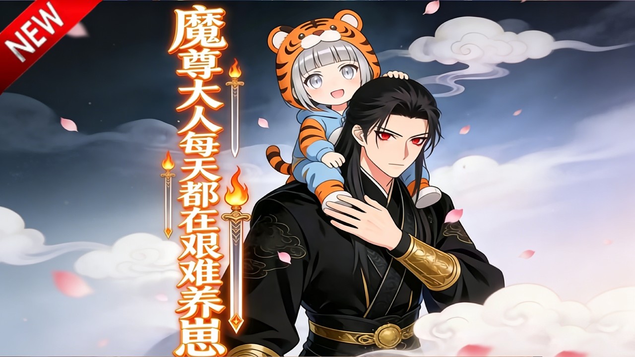 💥【新番上线】宿敌变襁褓婴儿，被迫开启硬核养崽，从死对头变生死羁绊！《魔尊大人每天都在艰难养崽》全集 Multi SUB #热血 #漫剧 #动漫魔女