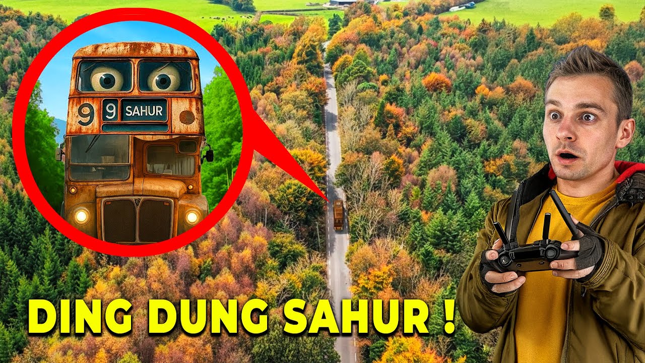 Droneku berhasil mengabadikan suara DING DUNG DUNG DING DUNG DUNG SAHUR secara langsung