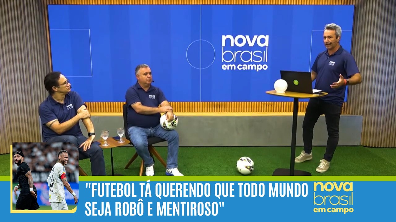 FUTEBOL TÁ QUERENDO QUE TODO MUNDO SEJA ROBÔ E MENTIROSO