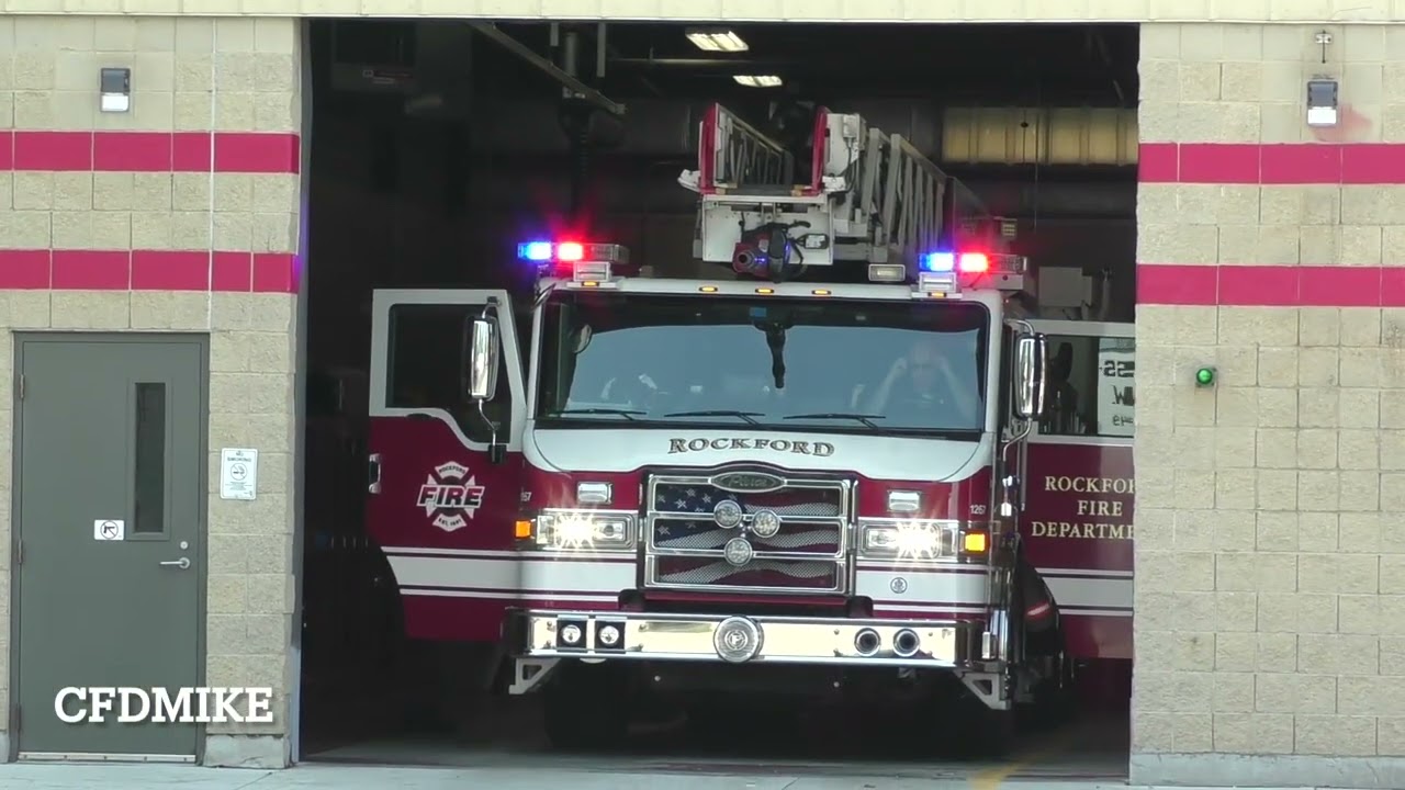 *FIRE* Rockford Fire Department Ladder 2 And District 2 Responding