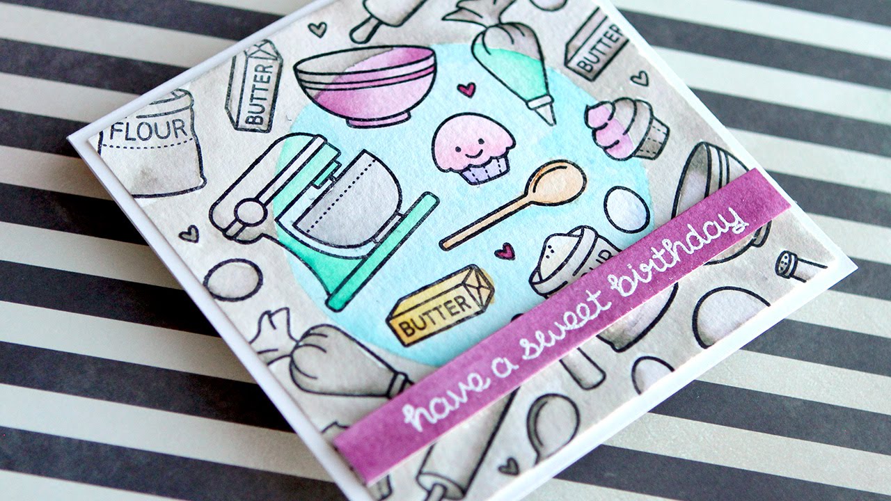 Spotlight Coloring - Make a Card Monday #274