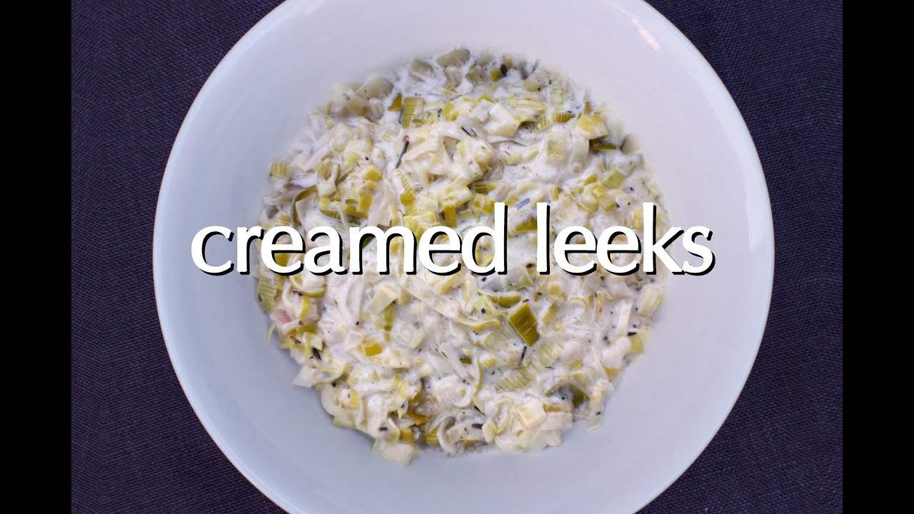Dinner Party Tonight Shorts: Creamed Leeks
