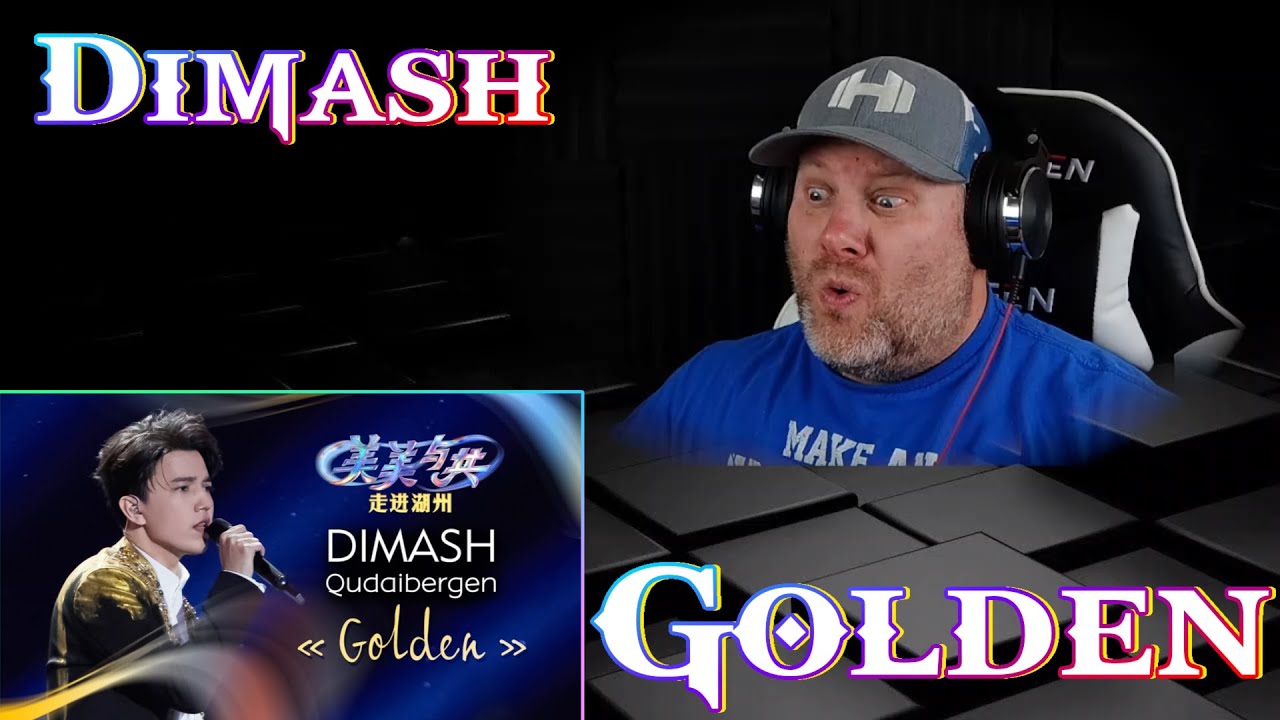 Dimash Qudaibergen - Golden (Beauty and Harmony) | REACTION