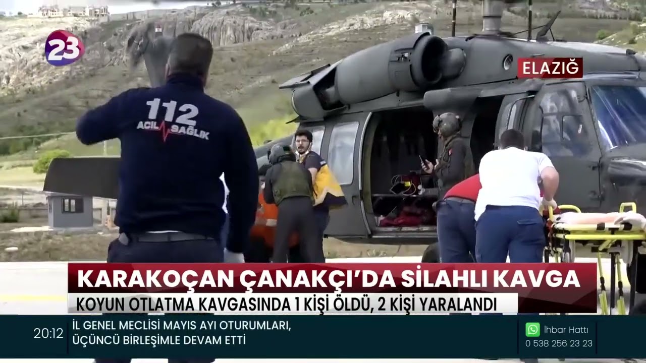 KARAKOÇAN ÇANAKÇI’DA SİLAHLI KAVGA