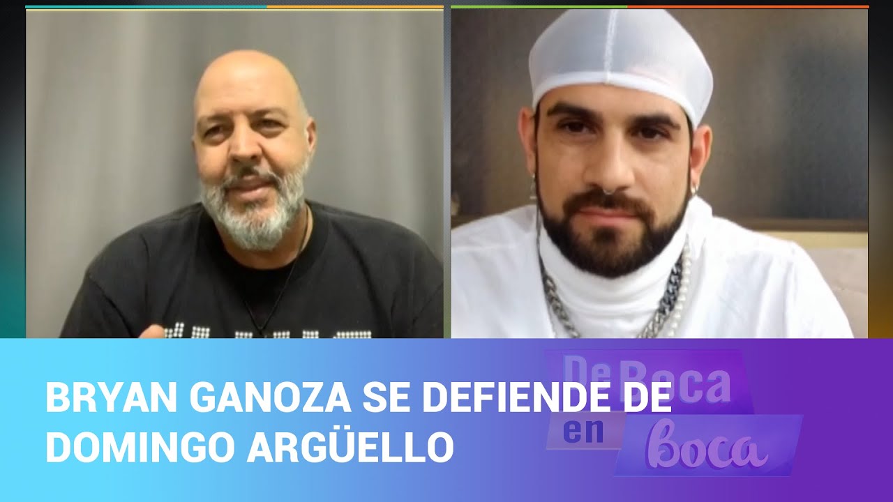Bryan Ganoza se defiende de Domingo Argüello