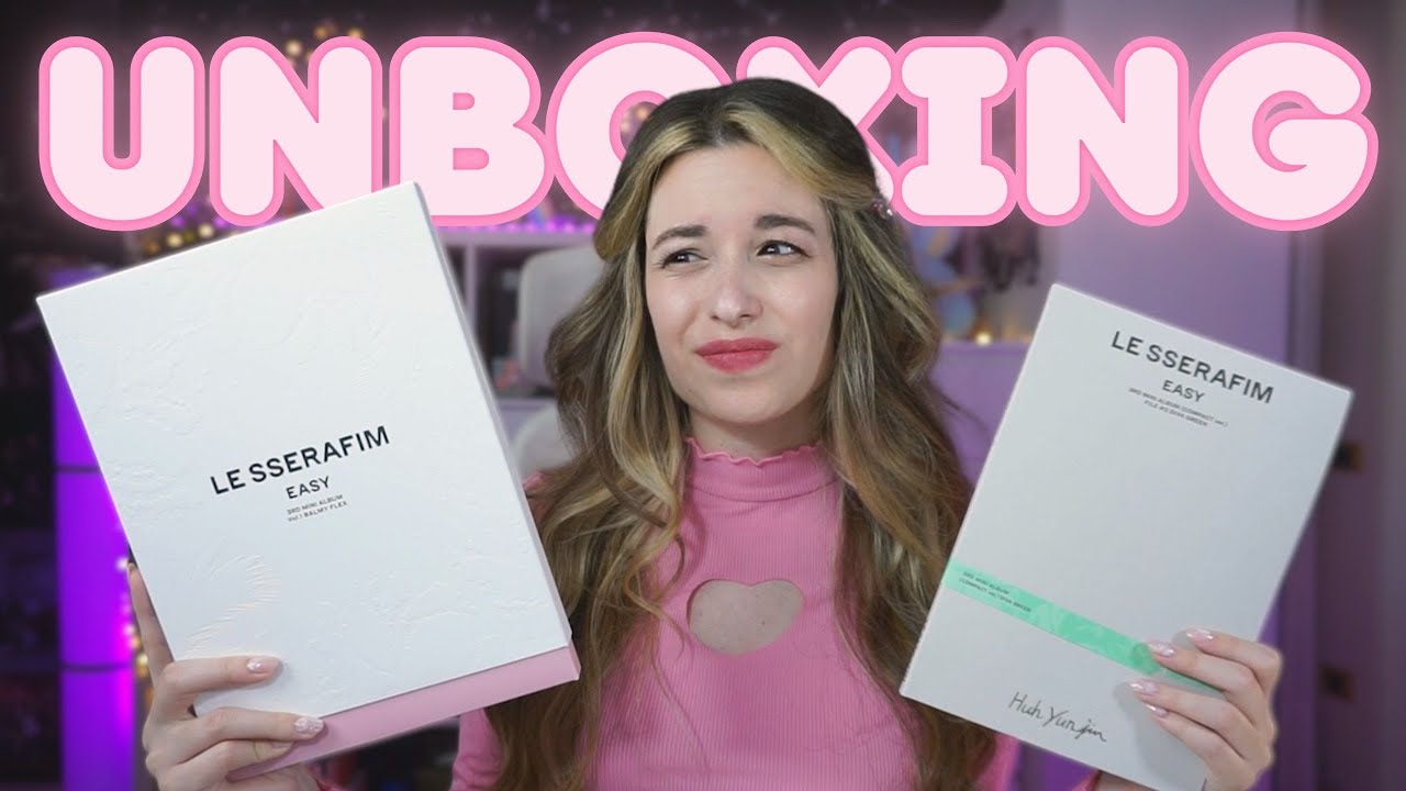MUSICALMENTE STUPENDO ma il PACKAGING NON mi CONVINCE 🌸 Unboxing LE SSERAFIM 