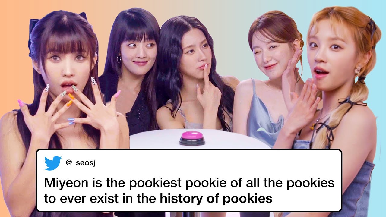(G)I-DLE Competes in a Compliment Battle | Teen Vogue