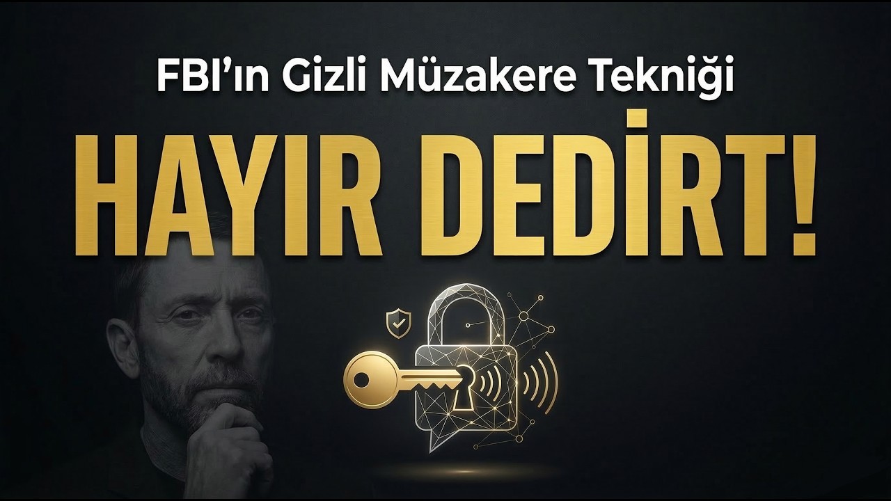 Tartışmaları FBI Taktiğiyle Kazanın: Hayır Dedirt!