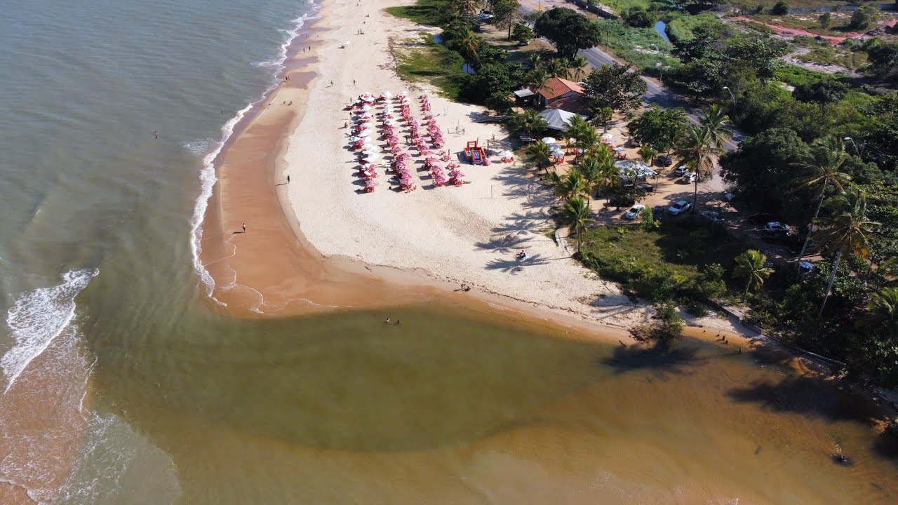 MOVIMENTO DA PRAIA DE TAPERAPUAN EM PORTO SEGURO NESSA SEXTA-FEIRA 14/07/2023 #drone
