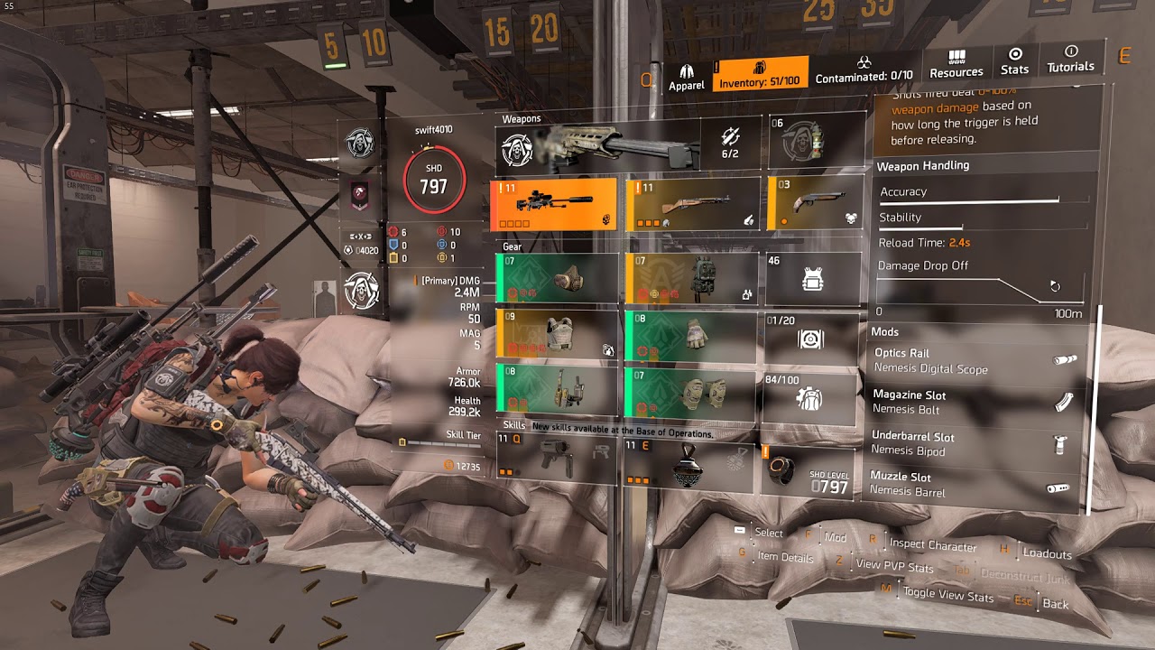 The Division 2: PvE Sniper Build - Tip of the Spear
