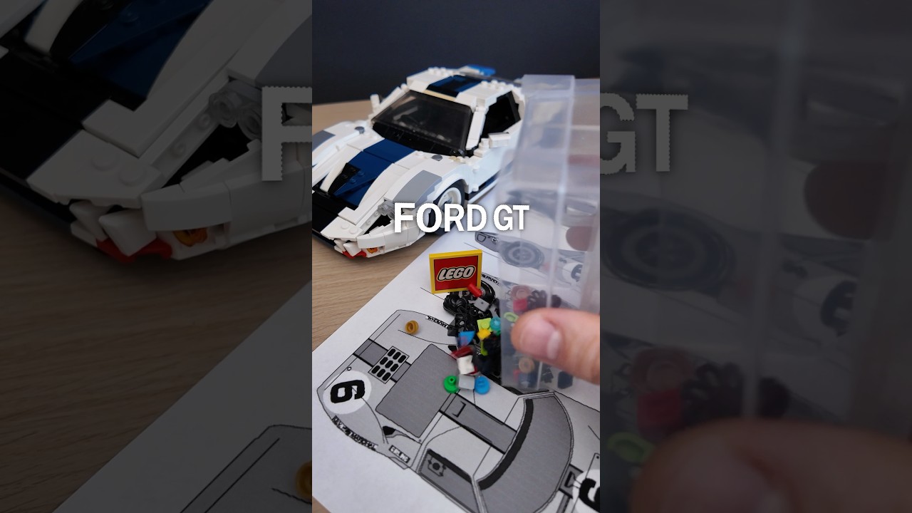Прототип Ford GT40 из Lego #moc #lego #gt40