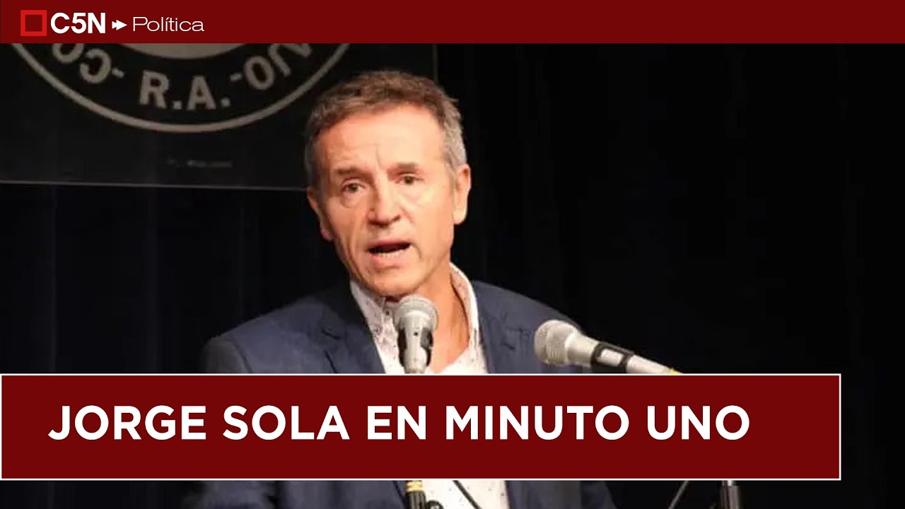 Jorge Sola en Minuto Uno: 