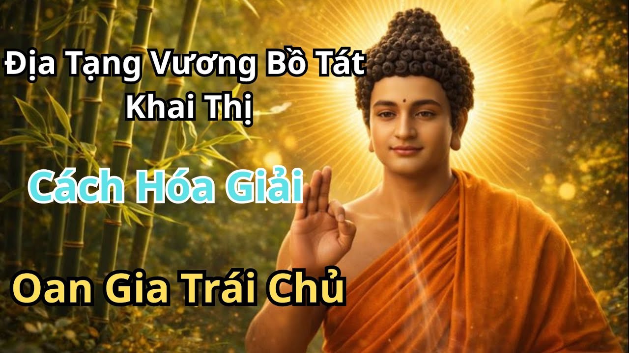 Địa Tạng Vương Bồ Tát Khai Thị: Cách Hóa Giải Oan Gia Trái Chủ!