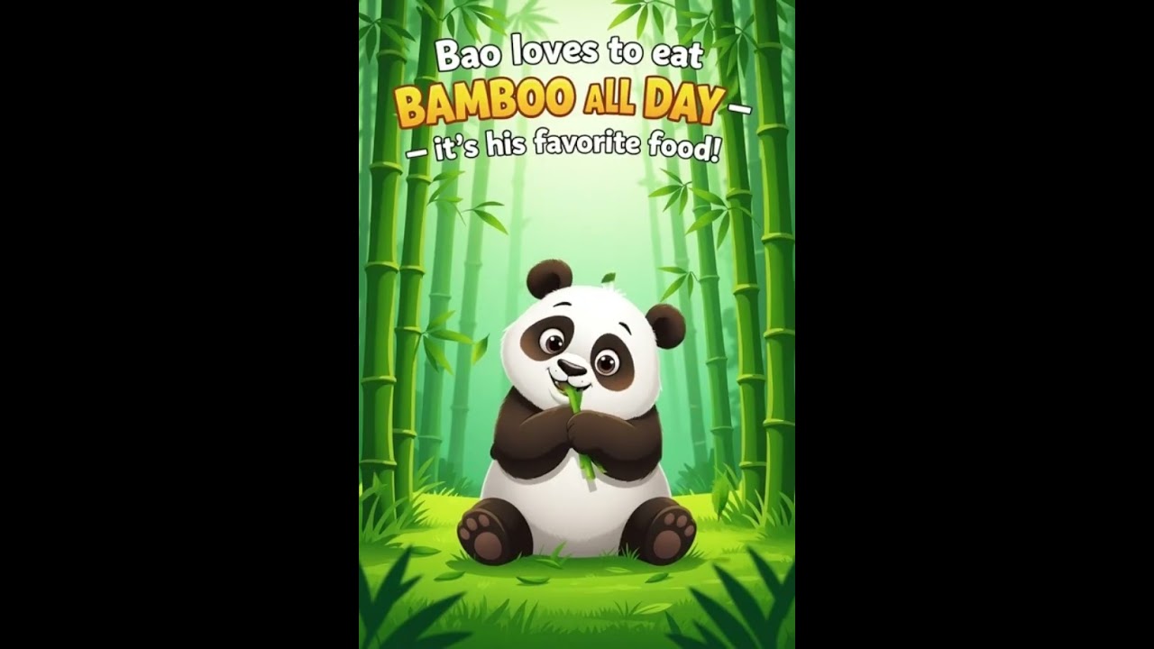 Meet Bao the Panda 🐼 | Fun & Short Story for Children