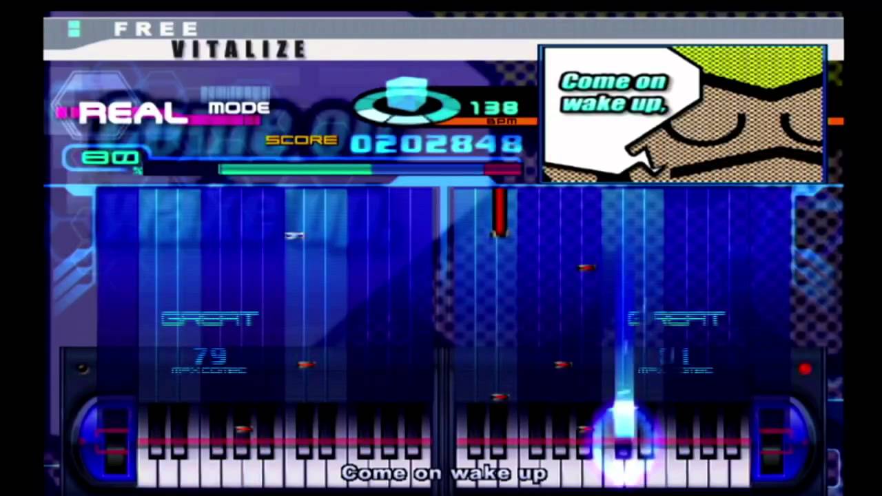 KeyboardMania II (PS2) - VITALIZE (Double)