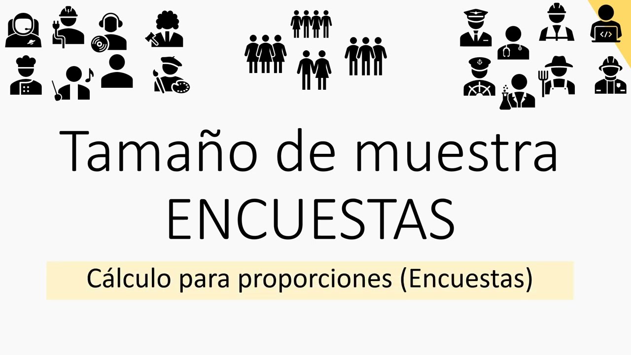 Tamaño de muestra (𝑬𝑵𝑪𝑼𝑬𝑺𝑻𝑨) ✍️ 📈 📉 📊 📋  Ejemplos proporción PARTE 1