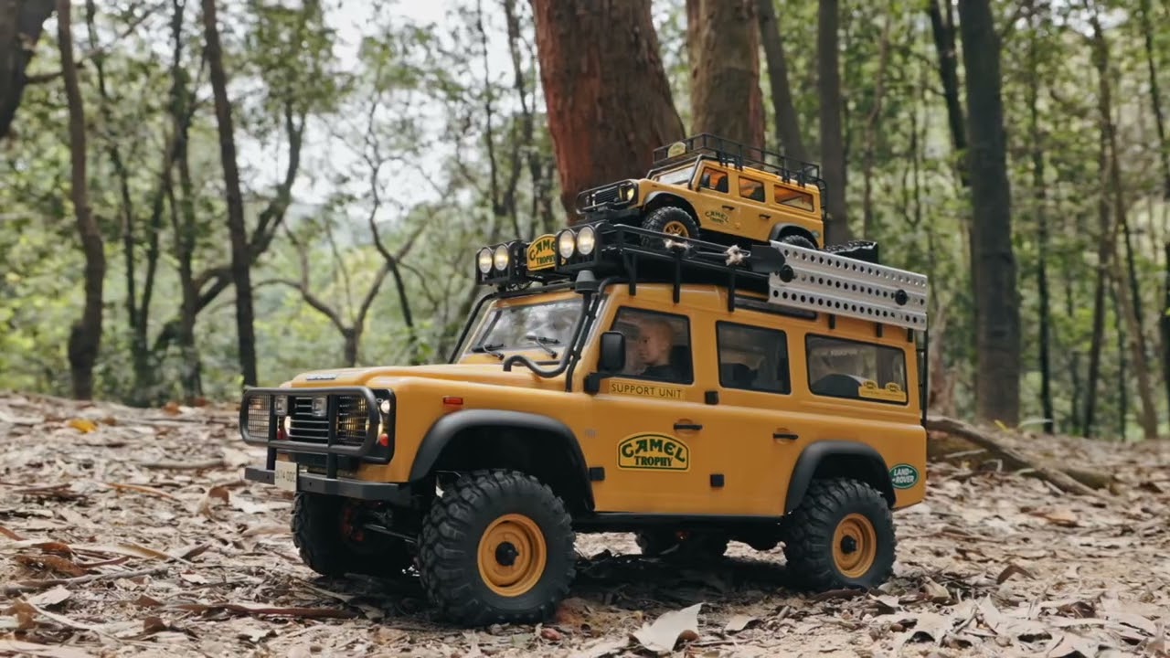 FMS FCX10 Land Rover Camel Trophy is almost here.