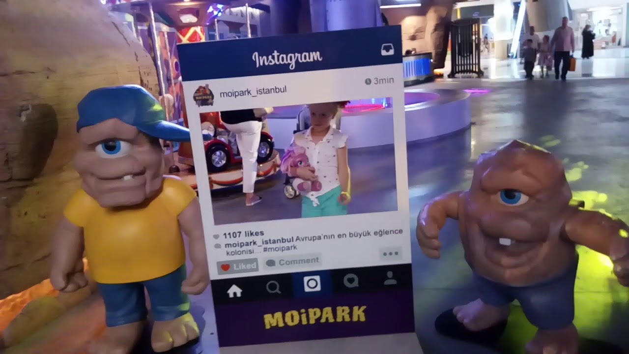 MOİPARK ve korku tünelini keşfe çıktık 😱😱😱😂😂