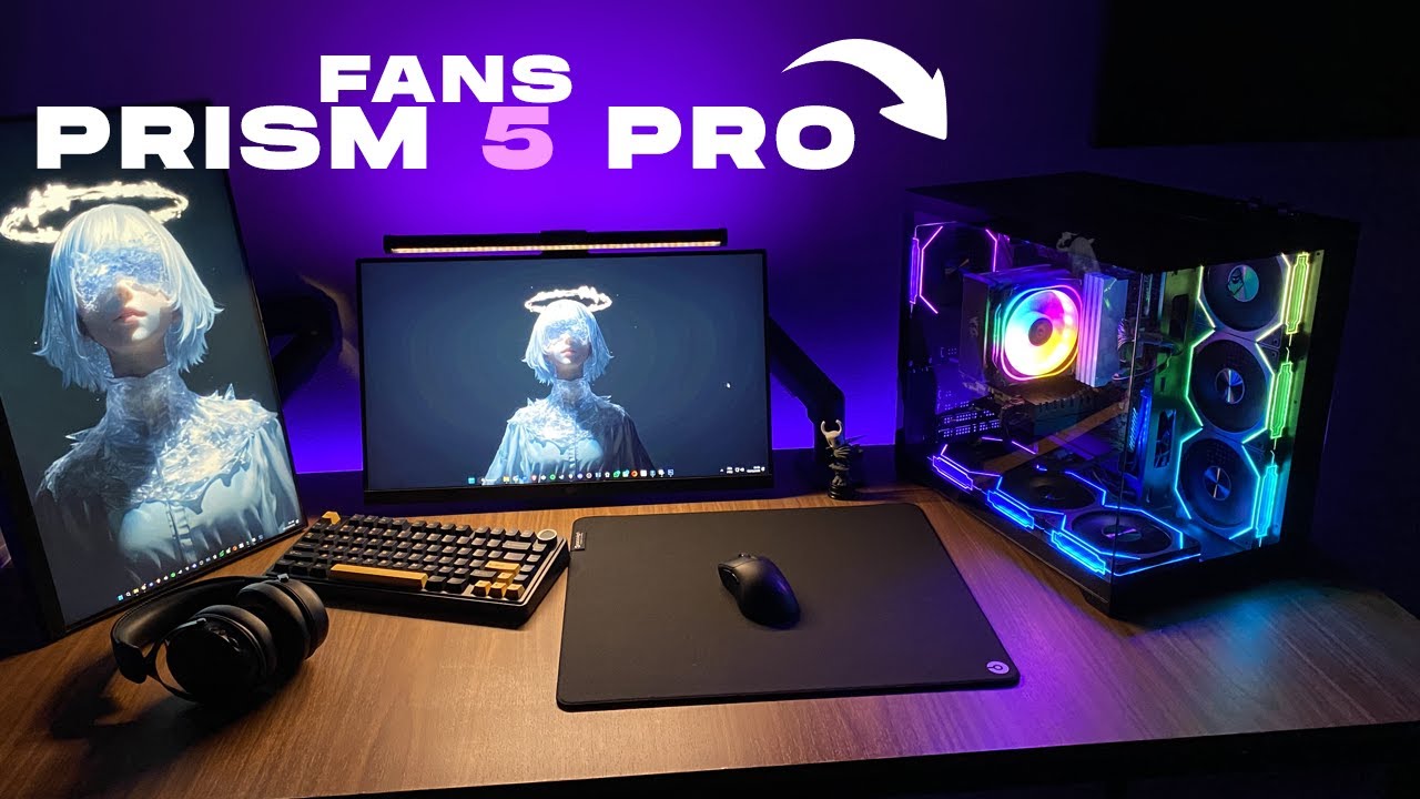 INSTALEI AS PRISM 5 PRO NO MEU PC! - UNBOXING