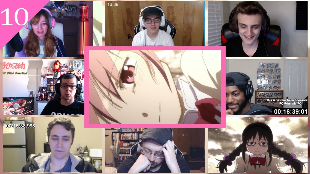 Madoka Magica Episode 10 Reaction Mashup