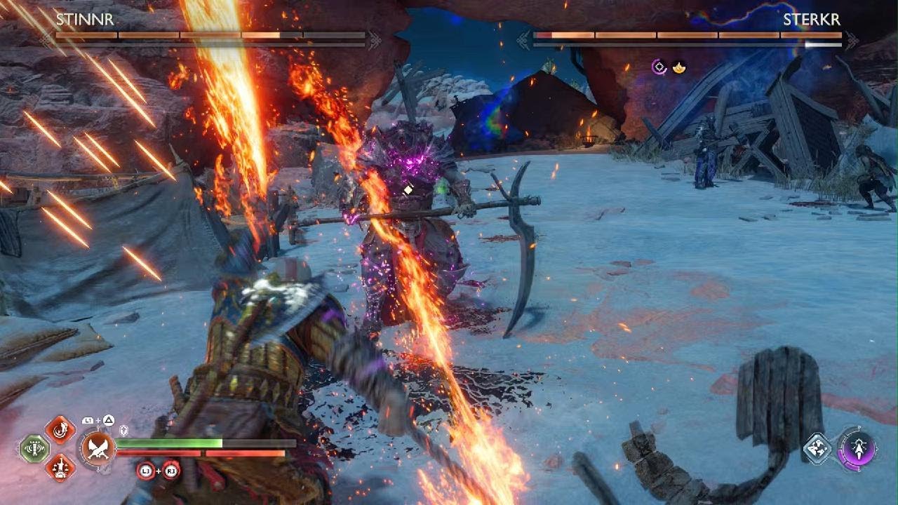 Stinnr & Serkr - Give Me God of War Difficulty - God of War Ragnarok