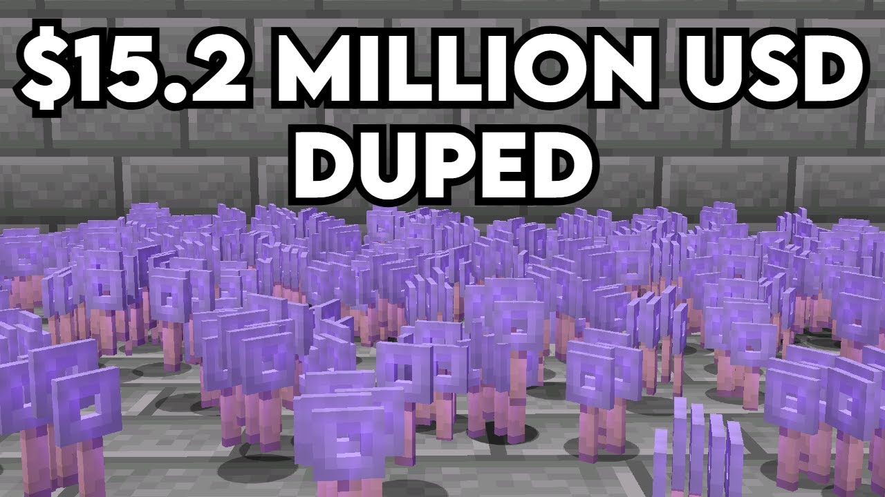 Duping on a Pay-To-Win Minecraft Server [MOVIE]
