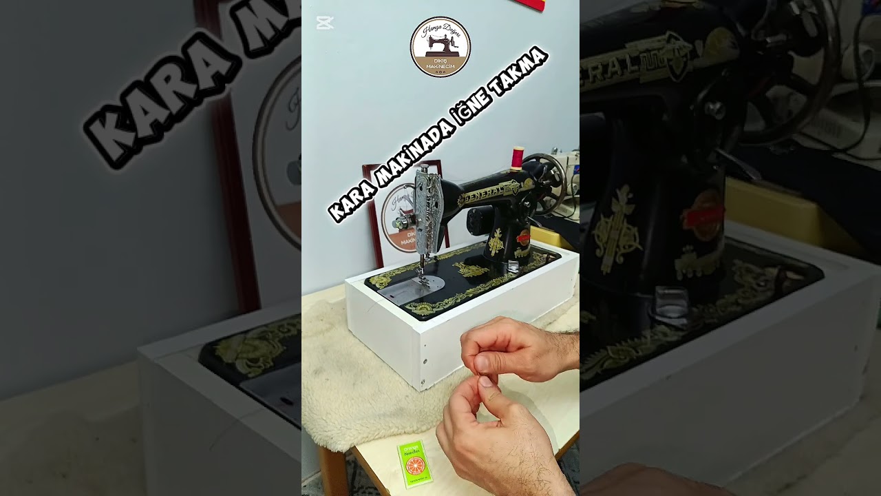 KARAMAKİNDA İĞNE NASIL TAKILIR? 