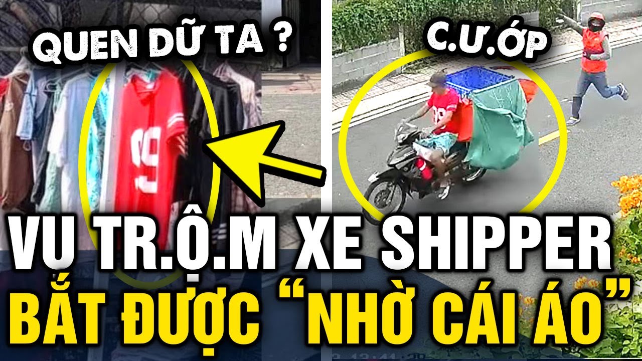 Vụ TR.Ộ.M XE SHIPPER kèm 30 đơn hàng, thủ phạm đã bị bắt vì 'PHƠI CHIẾC ÁO' bên ngoài | Tin 3 Phút