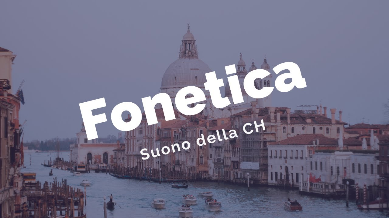 Pronunciaci&oacute;n del italiano -#2- Sonido de CH / Fonetica della lingua italiana suono di /ts/