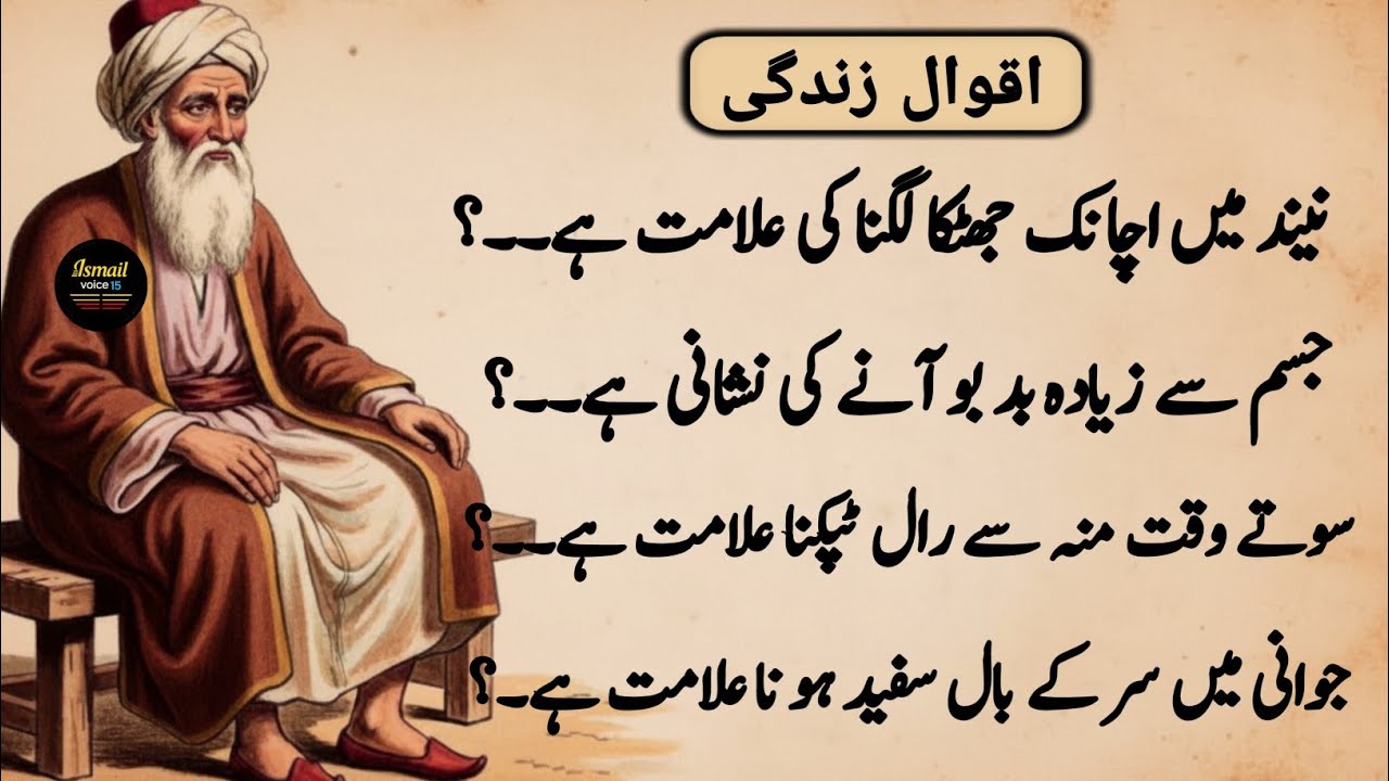 Hikmat o Danai ki batein | Best  quotes | Raaz ki batein | Luqman Hakeem | Wisdom Quotes in Urdu
