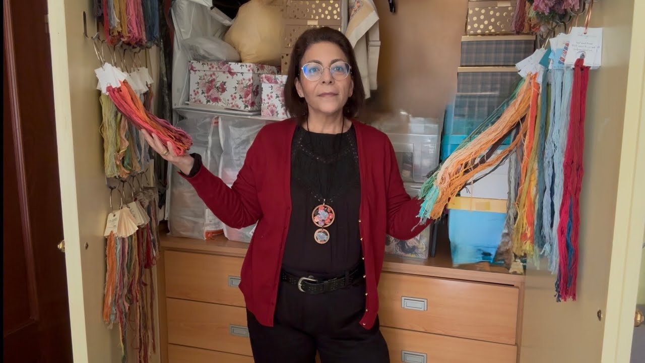 #flosstube 259 🧵 Mi nueva organización de hilos 🧵