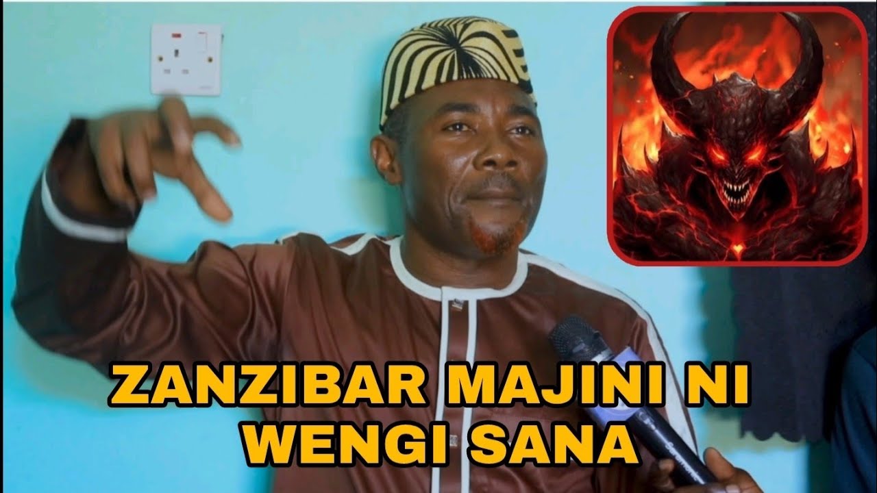 CHIEF KULUNGE ,MKUU WA MAJINI WA ZANZIBAR NI RAFIKI YANGU ,WANATEMBEA KUANZIA SAA 6 USIK