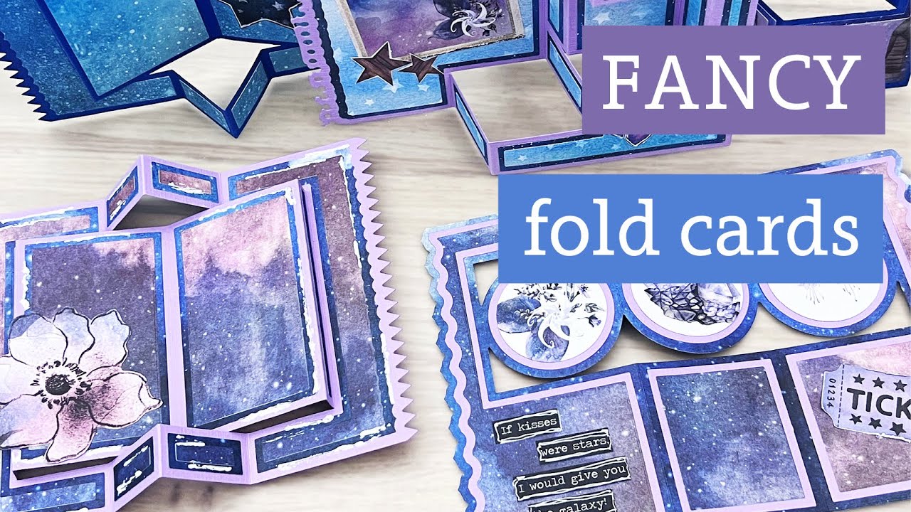 Simple ways to make FUN fold layered CARDS