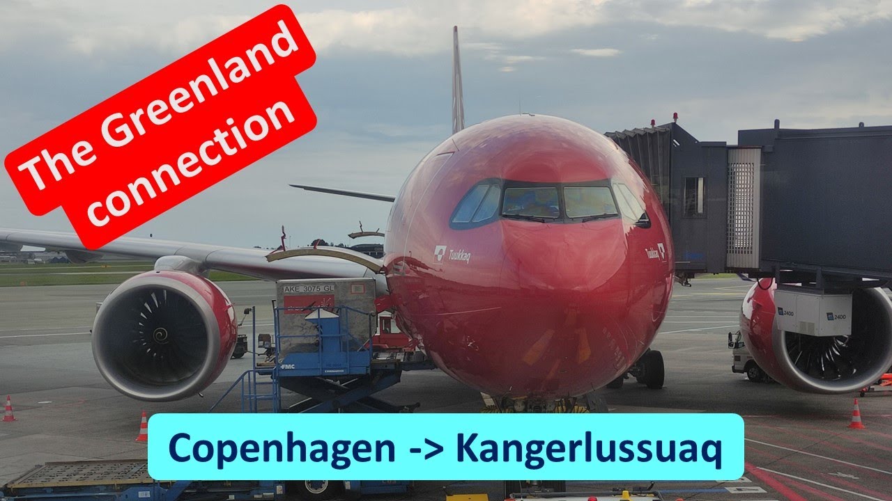 Гренландский магистральный маршрут | Копенгаген (CPH) - Кангерлуссуак (SFJ) | Airbus A330-800neo