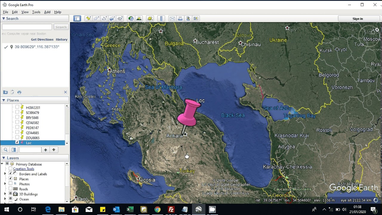 how to plot any location on google earth || Multiple ways to plot location on Google earth