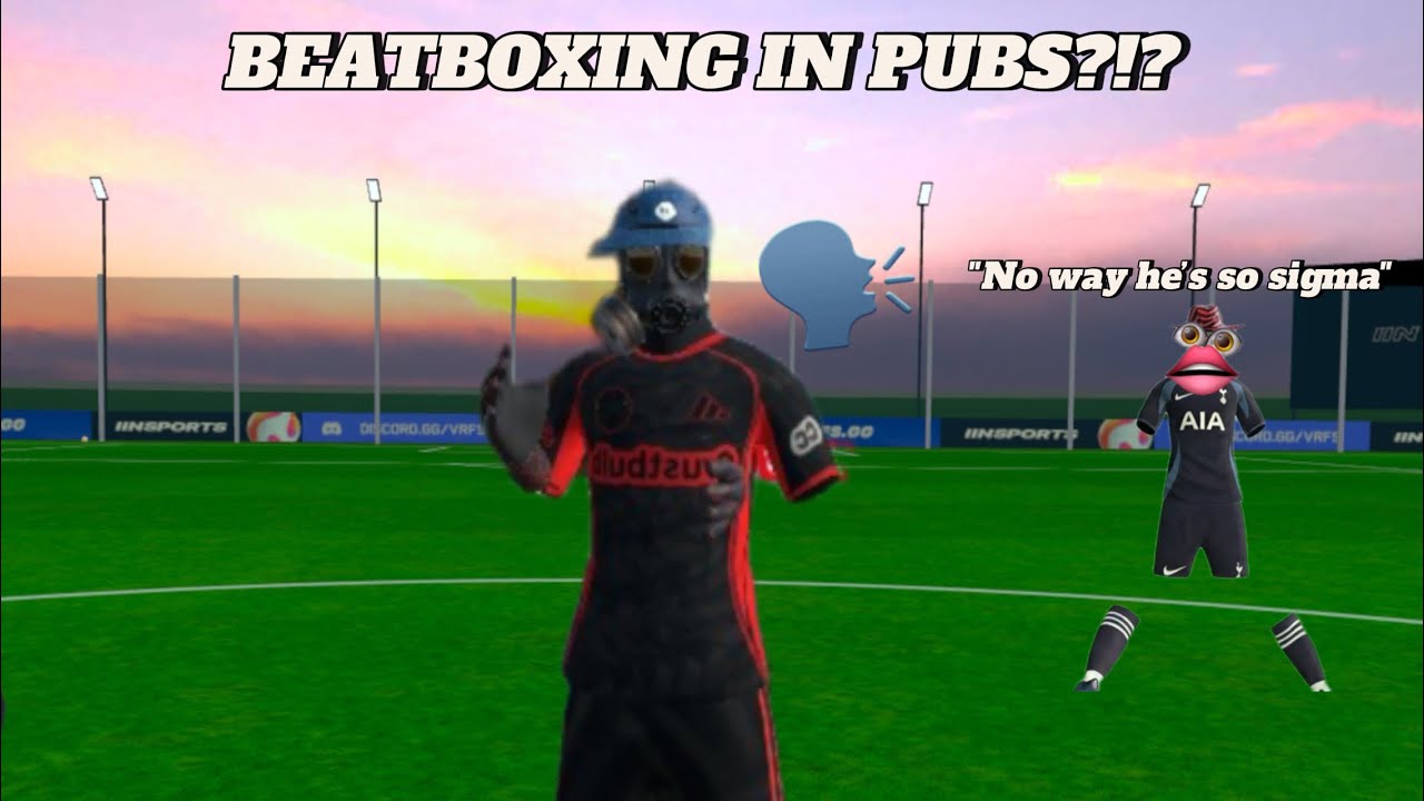 Beatboxing in vrfs#vrfs #funnygames #viral #funny #football #beatbox #beatboxing #vrbeatboxer
