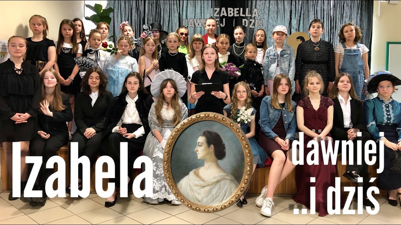 „Izabela dawniej i dziś” pokaz mody z okazji Dnia Patrona SP Gołuchów 18/05/22