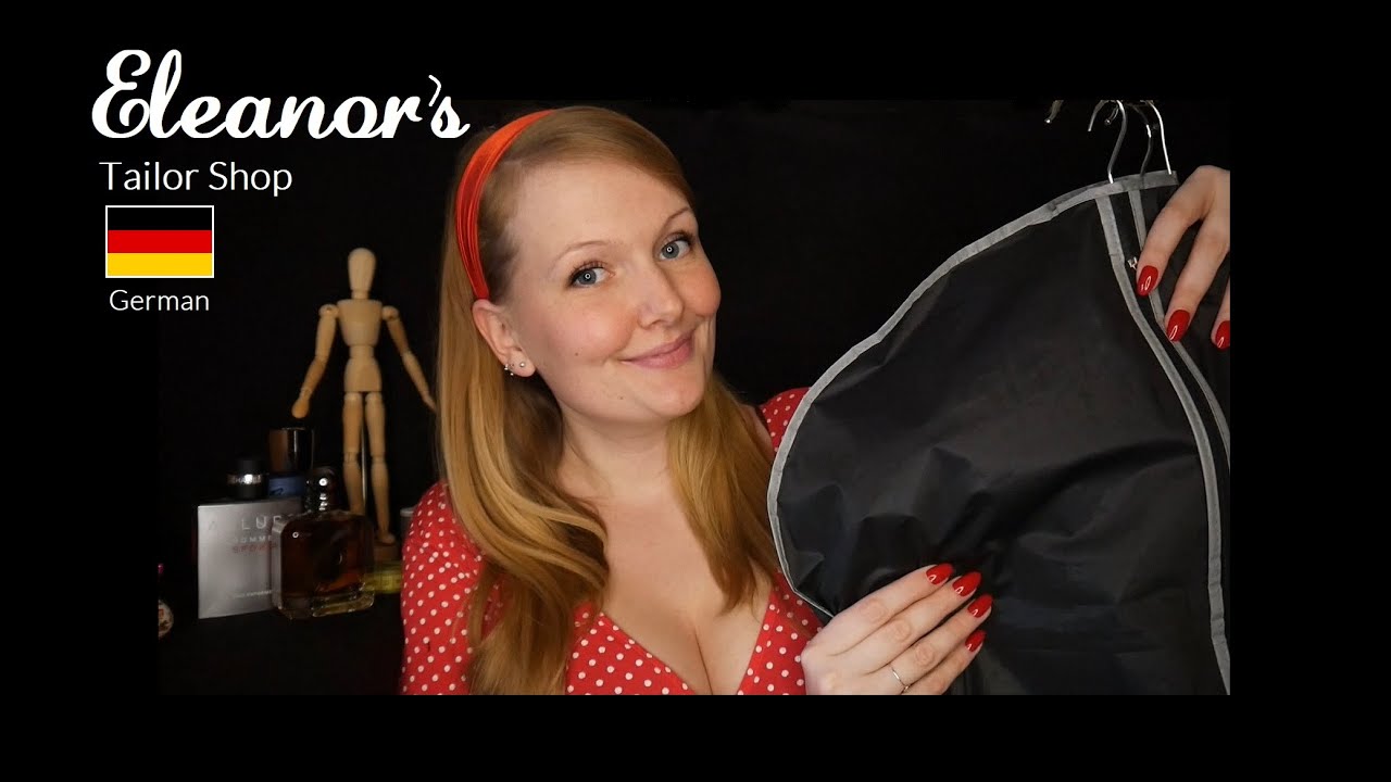 ASMR Tingly Tailor #3🧵 Dein Anzug ist fertig! 🤵🏻‍♂️ Roleplay Soft Spoken German 🧷