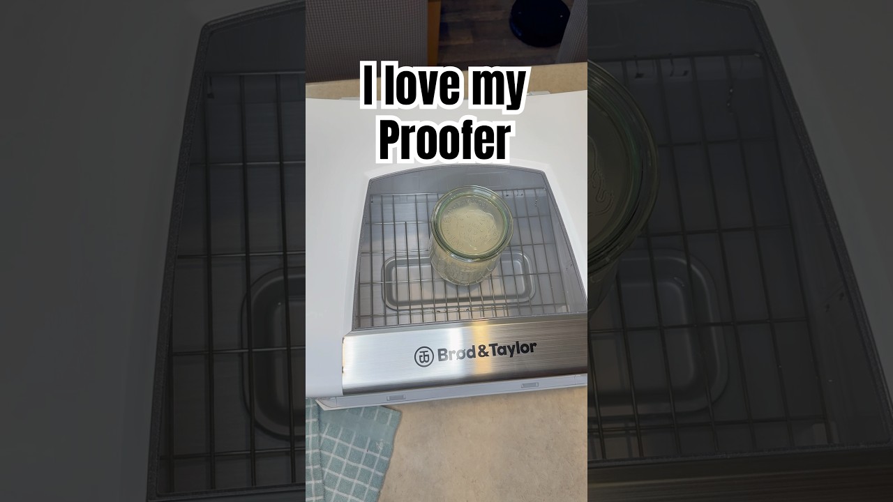 Watch Me Feed My Starter and Use My Proofer
