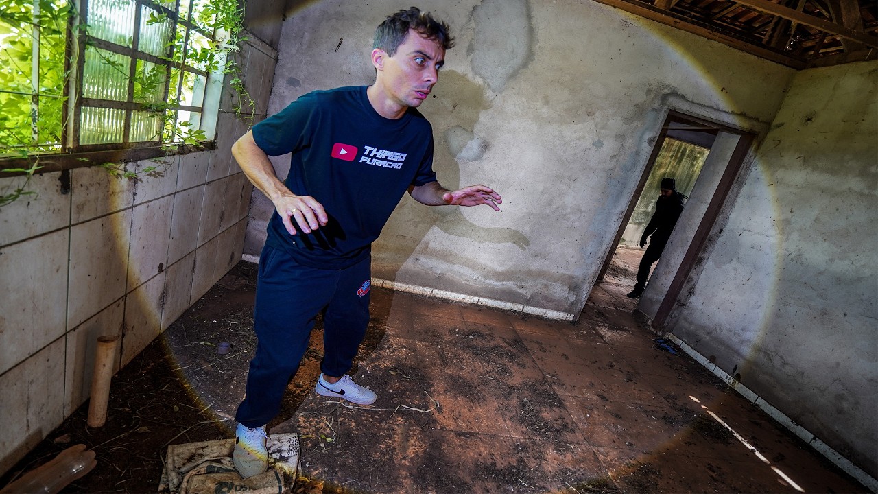 Captamos Atividades Paranormal Dentro da Casa do Pescador de Dia